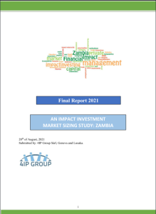 4IP Group Report: An Impact Investing Market Sizing Study NABII Zambia